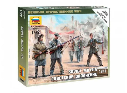 1/72 Zvezda - Soviet Militia 1941