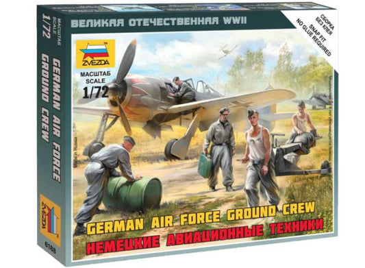 1/72 Zvezda - German airforce ground crew