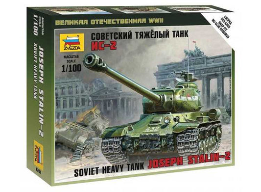 1/100 Zvezda - IS-2 Heavy Soviet Tank