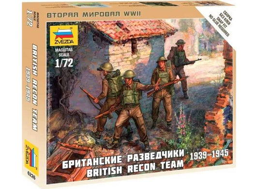 1/72 Zvezda - British Recon Team 1939-1945