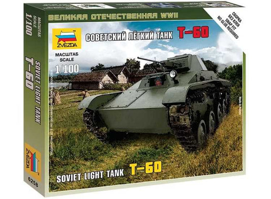 1/100 Zvezda - T-60 Soviet Light Tank