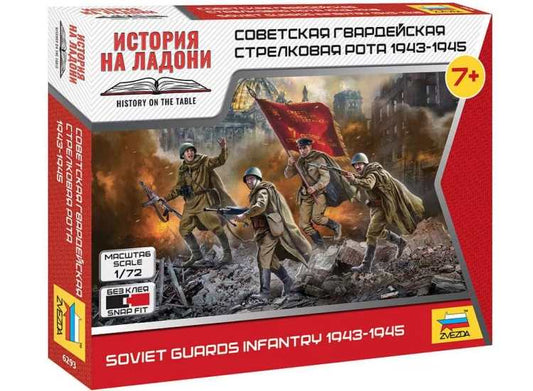 1/72 Zvezda - Soviet Guards Infantry 1943 - 1945