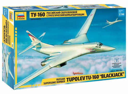 1/144 Zvezda - Russian Supersonic Bomber Tupolev TU-160 Blackjack