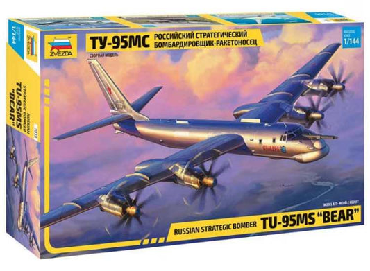 1/144 Zvezda - Tu-95MS Bear