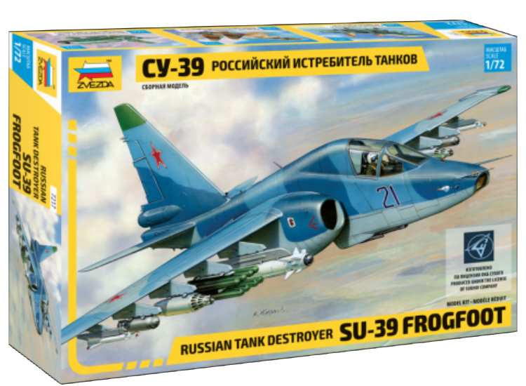 1/72 Zvezda - Sukhoi Su-39 Tank Destroyer Frogfoot