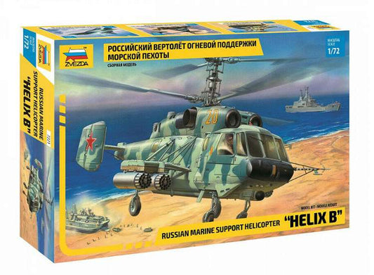 1/72 Zvezda - Kamov Ka-29 Naval Helicopter
