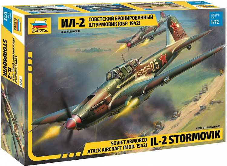 1/72 Zvezda - Illyushin IL-2M Stormovik