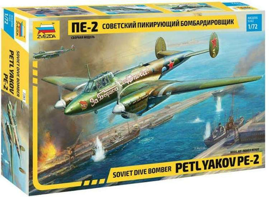 1/72 Zvezda - Petlyakov Pe-2 Soviet Dive Bomber