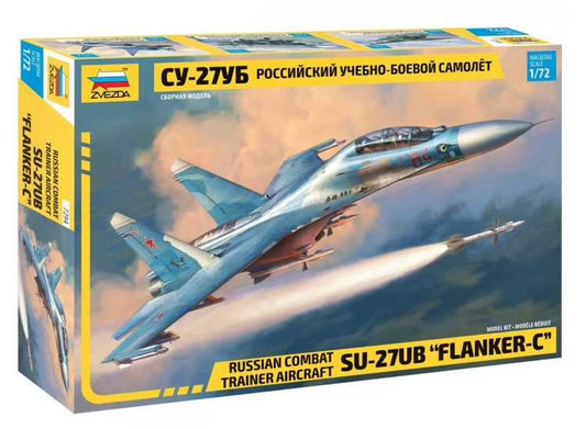 1/72 Zvezda - SU-27UB Flanker C Russian Combat Trainer