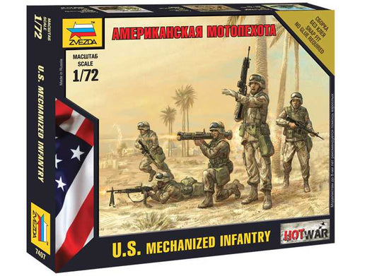 1/72 Zvezda - US Mechanized Infantry