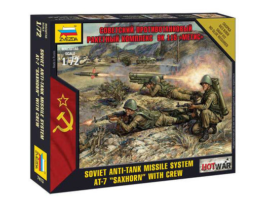 1/72 Zvezda - Soviet AT-7 Saxhorn w/crew