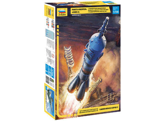 1/144 Zvezda - Launch vehicle Soyuz-2.1