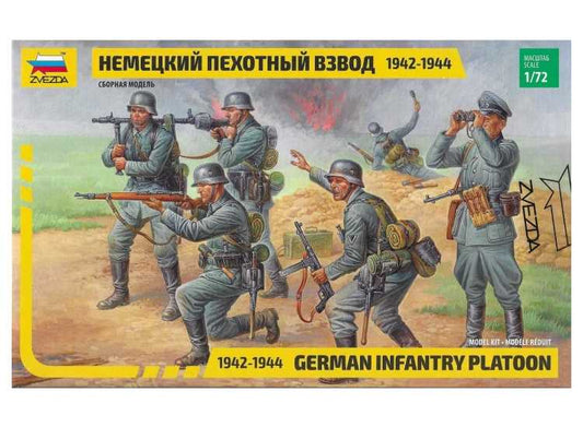 1/72 Zvezda - German Infantry Platoon 1942-1944